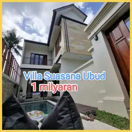Jual Vila Suasana Ubud dekat Pantai Saba Gianyar Bali