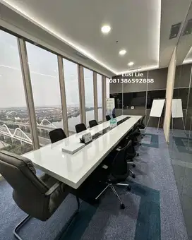 Office Gold Coast Pik luas 109 m , Furnished rapi view laut