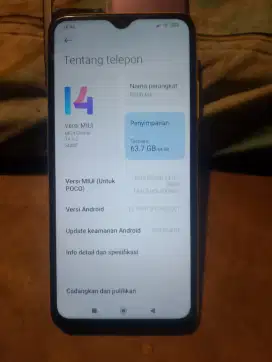Poco M3 Ram 4/64 Batangan