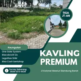 Tanah kavling termurah seBangung! legalitas shm, bisa cicil, premium