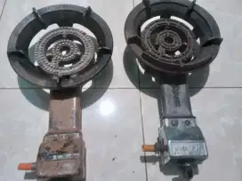 Dijual 2pcs kompor 1 tungku bekas pakai