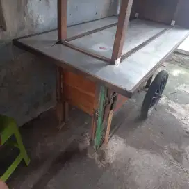 Gerobak angkringan yg mau buka usaha