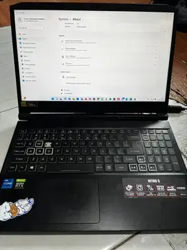 Laptop Gaming ACER 11th Gen Intel(R) Core(TM) i7-11800H