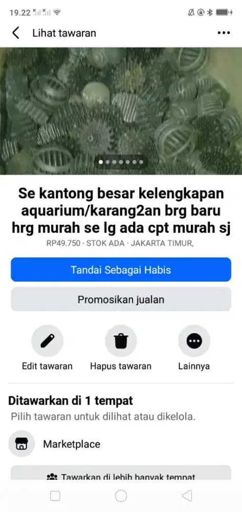 Se kantong bsr klgkpn aquarium ikan karang2an brg baru murah sj cptdpt