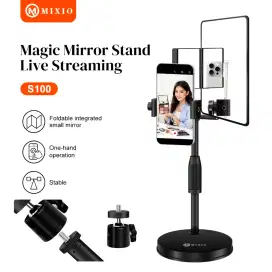 MIXIO S100 magic mirror stand live streaming / Stand holder HP