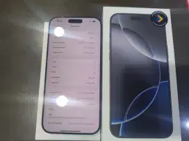 IPHONE 16 PRO MAX 256GB FULLSET ORI SUPER MULUS LIKE NEW NOMINUS IBOX