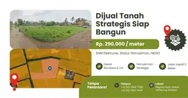 290.000/m Dijual Tanah Strategis Siap Bangun di Natar, Lampung Selatan