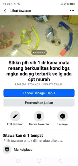 Slhkn plh slh 1 dr kaca mata renang berkualitas kond bgs mgkn ada prlu