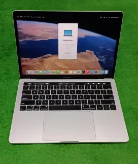 Apple Macbook Pro 2019 13 inch i7 16/512 Silver Touchbar Mulus Murah