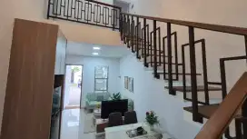 Rumah cluster siap huni dalam cluster fasilitas kolam renang tanpa DP