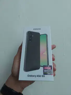 New Samsung A56 5G 8 / 256GB Internal Hitam Black Baru Garansi Resmi