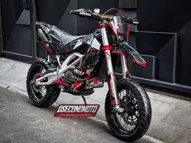 JUAL CEPAT‼️KLX 250 TRAIL SUDAH DI MODIF JADI SUPERMOTO MULUS LOW KM