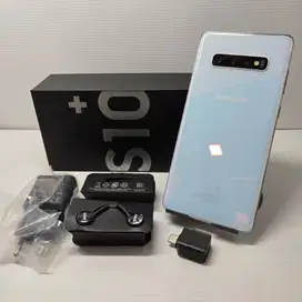 LIKE NEW  SAMSUNG GALAXY S10 PLUS  8/128 White  EX SEIN