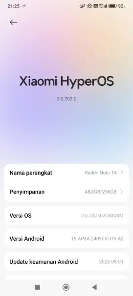 Redmi note 14 8/256