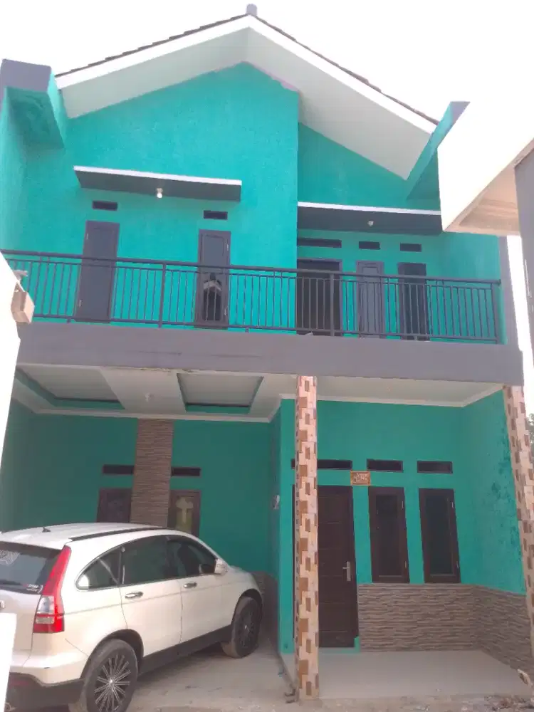 Rumah ready siap huni dekat ke stasiun dan jalan raya akses mobil