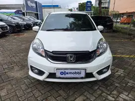 DP MURAH Honda Brio Satya 1.2 E Bensin-AT 2018 Putih CAGUD