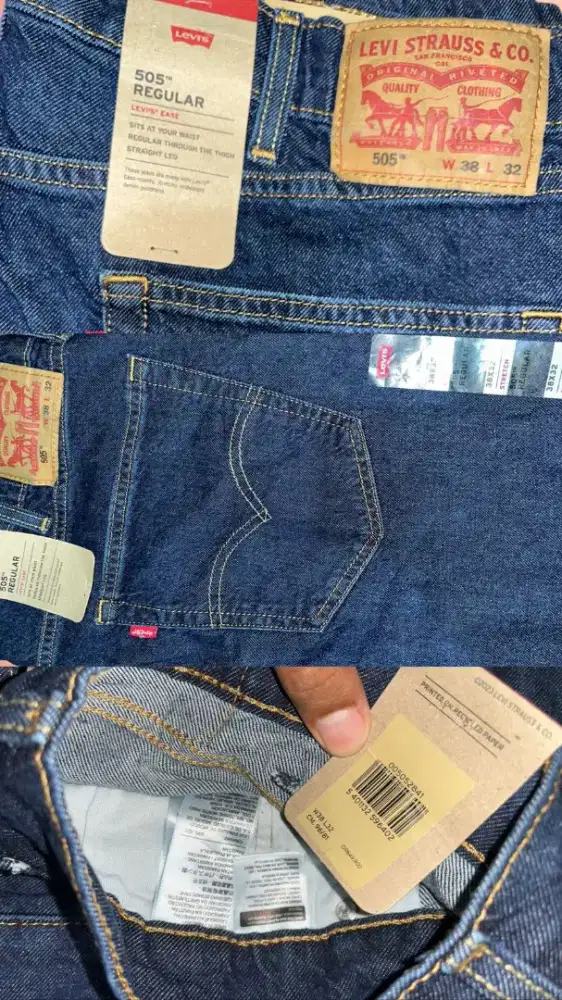 Celana jeans denim LEVIS ORIGINAL