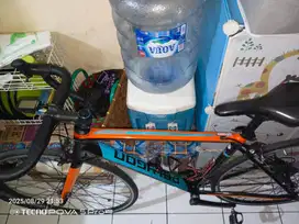 Wts stratos S2 size 51(M) bonus pedal cleat, sepatu cleat + cylocomp