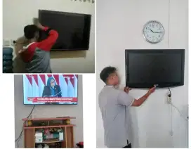 Jual bracket tv/briket tv/braket tv/breket gantungan tv