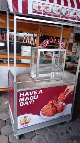 Dijual bekas usaha ayam krispi