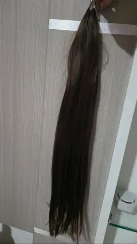 Rambut sambung model terbaru isi 100 panjang 55 cm
