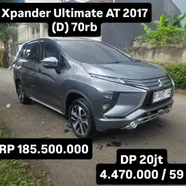 Antik KM 74rb.. Mitsubishi Xpander Ultimate AT 2017 (D)