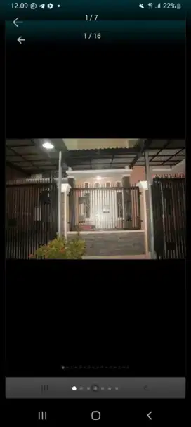 Disewakan rumah  ada ruang untuk usaha