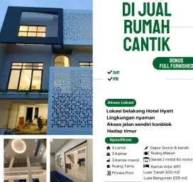 DIJUAL RUMAH MODERN JOGJA