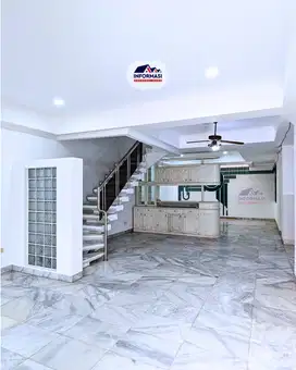 Rumah Green Garden siap huni, 2 lantai