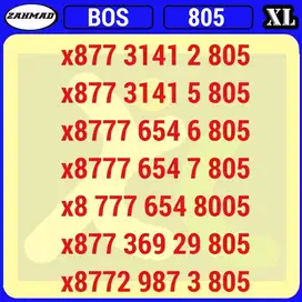 NOCAN 805 BOS Kartu perdana nomor cantik super rapi seri murah