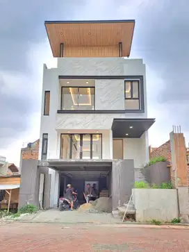 Rumah Modern Kontemporer Private Pool Di Jagakarsa