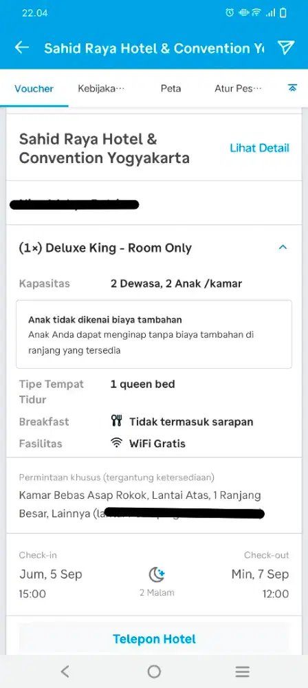 Tiket hotel sahid murah 2 malam longweekend