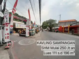 Tanah Menoreh Sampangan Dekat Pasar dan Spbu Tugu Suharto SHM