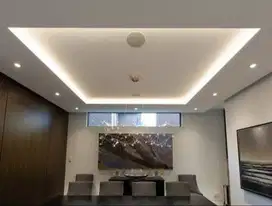Pasang Plafon Partisi Jasa Tukang Wall Moulding Sekat PVC GRC Gypsum