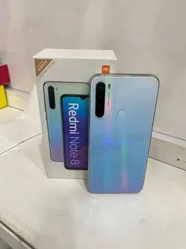 Redmi note 8 6/128 mulus fulset ori bawaan dari baru
