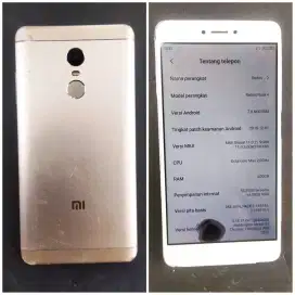 Redmi Note 4 (4/64) Minus Tompel (Sentuh Normal)