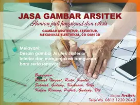 JASA DESAIN, GAMBAR ARSITEK kontraktor bangunan dan renovasi Rumah