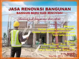RENOVASI KONTRAKTOR BANGUNAN RUMAH Dan Desain Gambar Arsitek