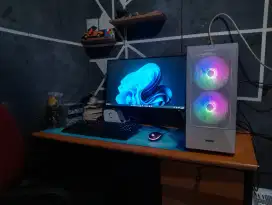 Komputer Fullset Ryzen 5 | Monitor 27inch | VGA RX 580 | 16GB RAM | BU
