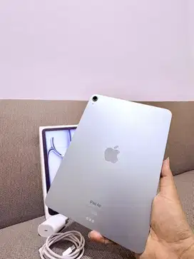 iPad Air 6 M2 128 Blue Resmi/iBox On 01-26 8,5jt Nego Tipis