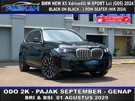 Odo=2k GENAP NEW Xdrive 40i M SPORT  BRI & BSI AGUST 2029