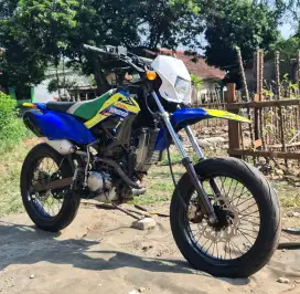 Supermoto Trail basic Honda CS1 125 cc Tune Up