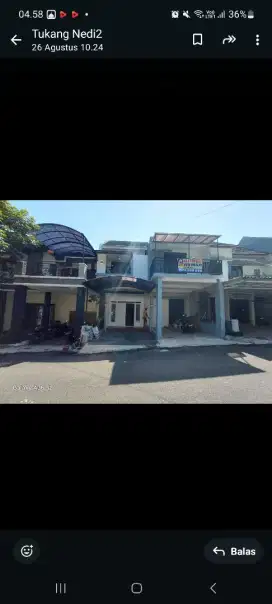 Rumah di jual. Strategis. Green Malaka Residence. Jakarta Timur.