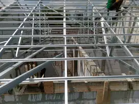 Bongkar dan Renovasi Atap Lapuk Dgn Baja Ringan Kuat dan KOKOH Awet