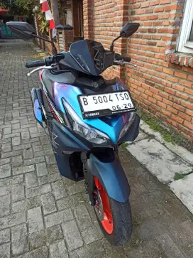Yamaha Aerox CyberCity 2024 Mulus Pajak On Juni 2026 Panjang