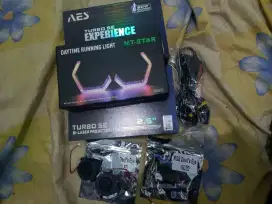 Lampu biled aes turbo experience v2 RGB bluetooth