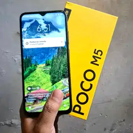 Hp poco m5 4+4/128 fullset no minus