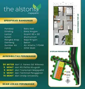THE ALSTONIA, PERUMAHAN MODERN & STRAYEGIS DI SEMARANG TIMUR