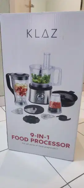 Dijual Cepat KLAZ 9-IN-1 Food Processor