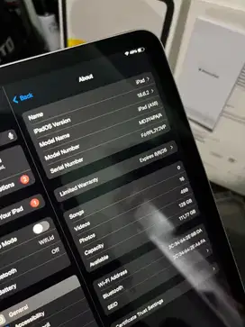 iPad Gen 11 Silver 128gb Wifi Only PA/A iBox Garansi ON NEGOIN